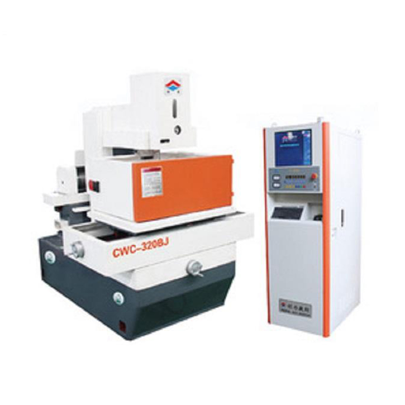DK7763 C-type هيكل مضغوط من نوع CNC سلك EDM متوسطة السرعة
