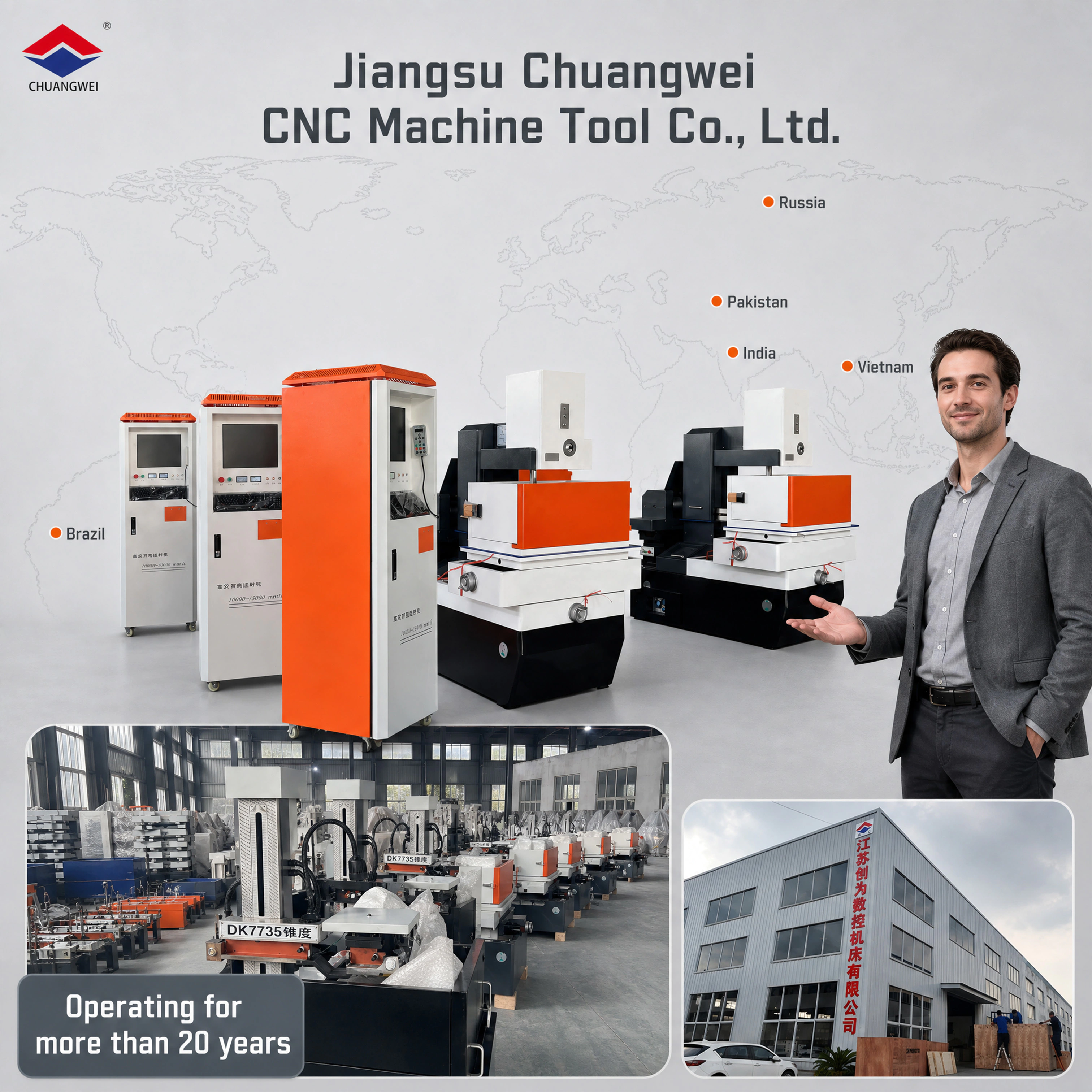 ماكينة قطع الأسلاك CNC من سلسلة DK77